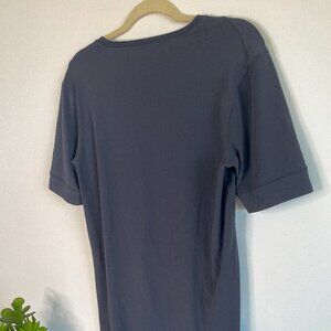 Nike Dri Fit T Shirt Tee Mens Size Medium Athletic/ retro Cut Black Vintage